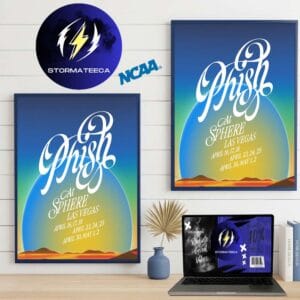 Phish Dry Goods Live At Sphere Las Vegas 2026 Home Decor Poster Canvas