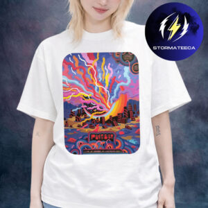 Phish Dry Goods Weekend 2 Sphere Limited Edition Poster By Graham Yarrington At Sphere In Las Vegas NV On April 23 24 25 2026 Unisex T-Shirt