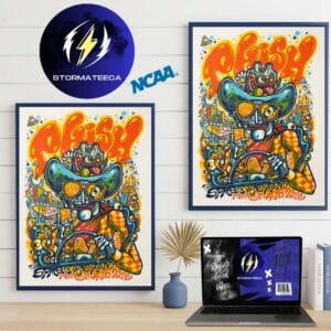 Phish Dry Goods Weekend One Sphere Second Limited Edition Poster By Drew Millward On April 16 18 2026 Home Decor Poster Canvas