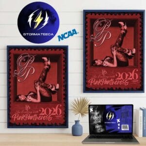PinkPantheress Exclusive Poster An Evening With PinkPantheress 2026 Red Version Home Decor Poster Canvas