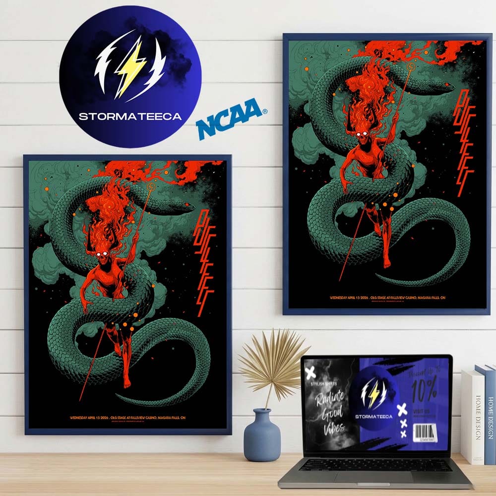 Puscifer The Normal Isnt Tour 2026 OLG Stage At Fallsview Casino In Niagara Falls ON On April 15 2026 Home Decor Poster Canvas