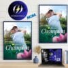 Rory McIlroy The Masters Champions 2026 Quote I Was A Little Kid With A Dream Home Decor Poster Canvas
