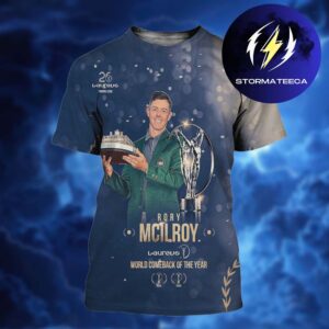 Rory Mcllroy x Laureus 2026 Celebrates World Comeback Of The Year All Over Print Shirt