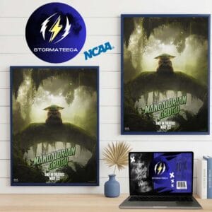 Star Wars The Mandalorian And Grogu Home Decor Poster Canvas