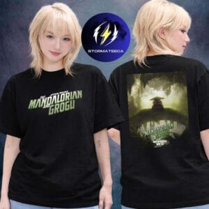 Star Wars The Mandalorian And Grogu Two Sided Unisex T-Shirt