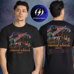Story Of The Year x Silverstein Camp Scearmo Tour 2026 With Special Guests Origami Angel Schedule Two Sided Unisex T-Shirt