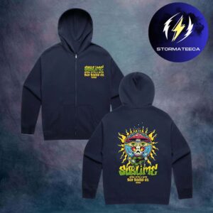 Sublime Merch Event Hoodie 420 On The Rocks At Red Rocks Amphitheatre In Morrison CO On April 17 18 2026 Navy Zip Hoodie