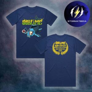 Sublime Merch Event Tee 420 On The Rocks At Red Rocks Amphitheatre In Morrison CO On April 17 18 2026 Navy Two Sided Unisex T-Shirt