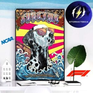 Sublime Night 1 Poster Show At Red Rocks Amphitheatre In Morrison CO On April 17 2026 Home Decor Poster Canvas