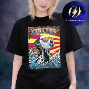 Sublime Night 1 Poster Show At Red Rocks Amphitheatre In Morrison CO On April 17 2026 Unisex T-Shirt