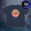 The Black Keys Merch Peaches N Kream World Tour 2026 Painted Peach Navy Unisex T-Shirt
