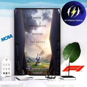 The Hunger Games Sunrise On The Reaping Break The Machine Change The Game Home Decor Poster Canvas