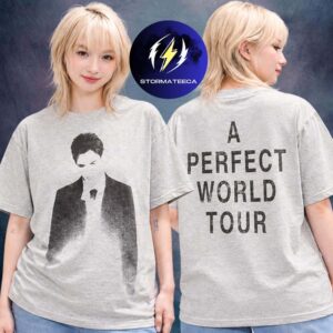 The Kid Laroi A Perfect World Tour 2026 Merch Photo Two Sided Unisex T-Shirt