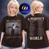 The Kid Laroi A Perfect World Tour 2026 Merch Tour Dates Two Sided Unisex T-Shirt