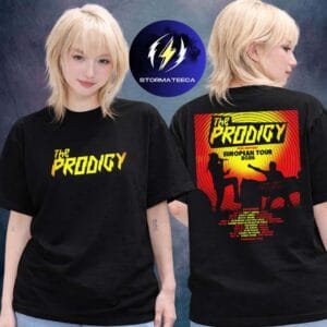 The Prodigy European Tour 2026 Schedule Two Sided Unisex T-Shirt