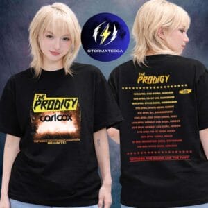 The Prodigy Merch UK And Ireland Tour 2026 The World Heavyweight Champions Re Unite Two Sided Unisex T-Shirt