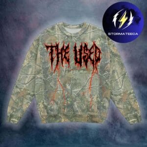 The Used Merch Camo Unisex Crewneck Shirt