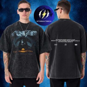 The Weeknd Merch After Hours Til Dawn Tour 2026 Overseer Two Sided Washed T-Shirt