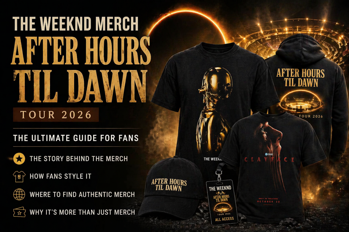 The Weeknd tour merch preview