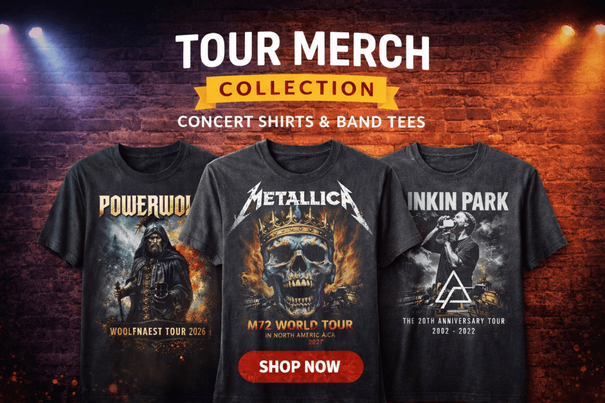 Tour Merch Collection – Concert Shirts