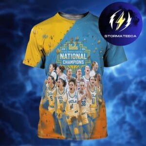 UCLA Bruins Are The NCAA Women Basketball National Champions 2026 All Over Print Shirt