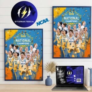 UCLA Bruins Are The NCAA Women Basketball National Champions 2026 Home Decor Poster Canvas