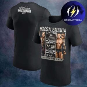 WWE Wrestlemania 42 Merch Las Vegas Cody Rhodes Vs Randy Orton Two Sided Unisex T-Shirt