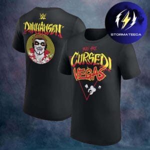 WWE Wrestlemania 42 Merch Las Vegas Danhausen You Are Cursed Vegas Two Sided Unisex T-Shirt