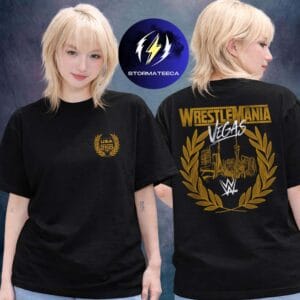WWE Wrestlemania 42 Merch Las Vegas USA 250 Legacy Two Sided Unisex T-Shirt