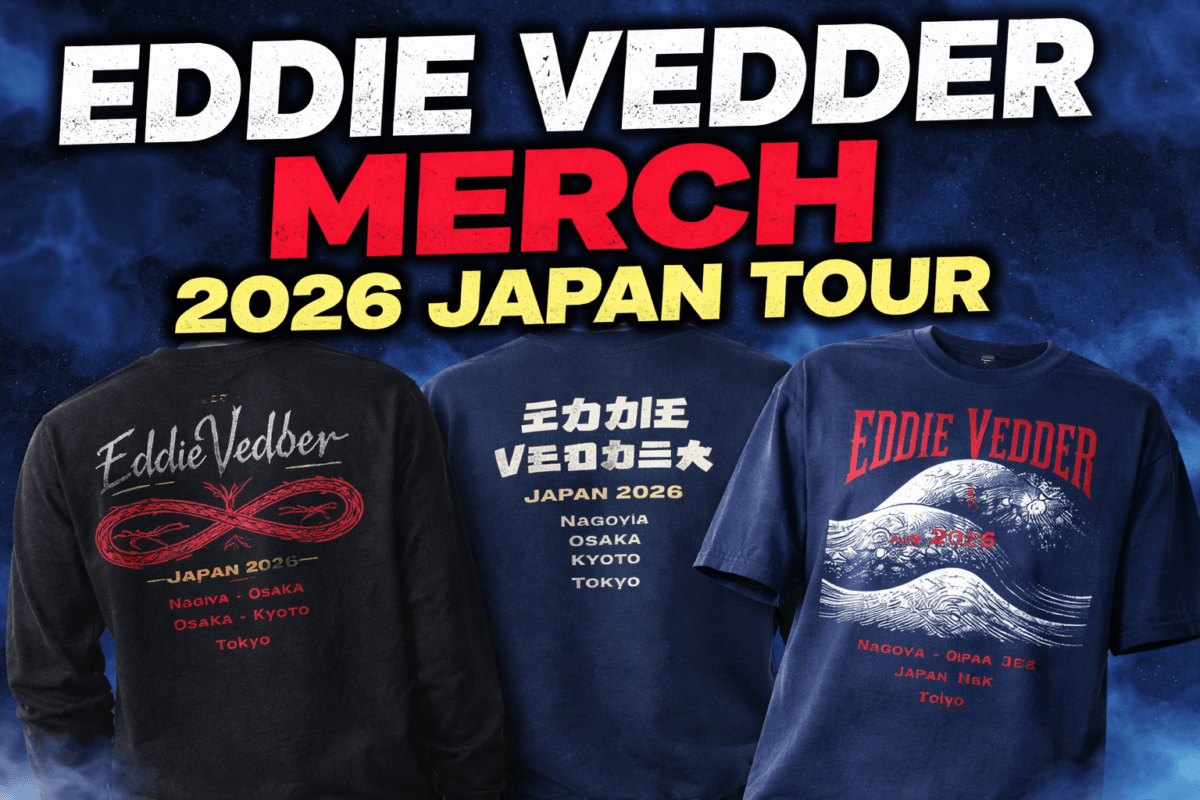 Eddie Vedder 2026 Japan tour merch