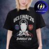 Arsenal Head To Head PSG UCL Finalist Budapest 2026 Logo Unisex T-Shirt