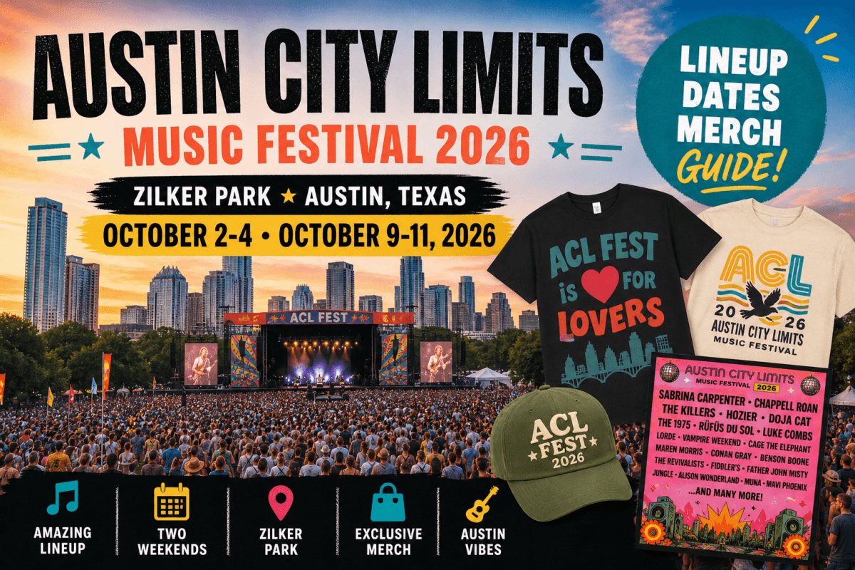 Austin City Limits ACL Music Festival 2026 At Zilker Park In Austin TX On October 2 4 9 11 2026