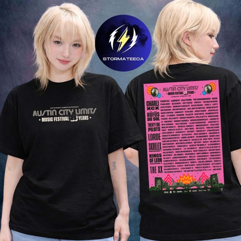 Austin City Limits ACL Music Festival 2026 At Zilker Park In Austin TX On October 2 4 9 11 2026 Line Up Two Sided Unisex T Shirt