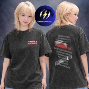 BTS Arirang Las Vegas Pop Up Merch Two Sided Washed T-Shirt