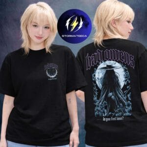 Bad Omens Merch Spring 2026 Collection The Specter Do You Feel Love Two Sided Unisex T-Shirt