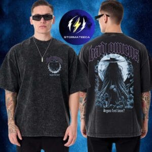 Bad Omens Merch Spring 2026 Collection The Specter Do You Feel Love Two Sided Washed T-Shirt