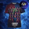 Rolling Loud 2026 Merch Service Dept Split Cream And Blue 26 Lineup Zip Hoodie Shirt
