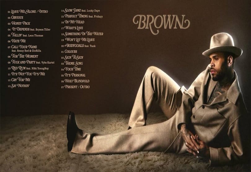 Chris Brown New Album Brown Official Tracklist