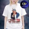 Chud The Builder Merch $CHUD Logo Unisex T-Shirt