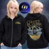 Coheed And Cambria Merch This Is Our War Tour 2026 Logo Black Zip Up Hoodie Shirt
