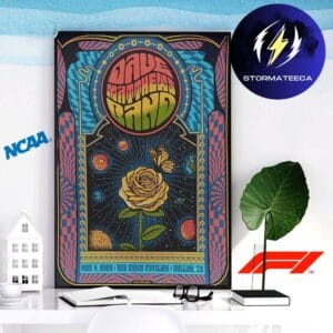 Dave Matthews Band At Dos Equis Pavilion In Dallas TX On May 9 2026 Home Decor Poster Canvas
