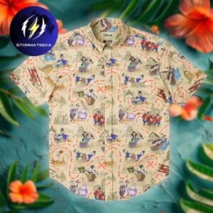 Disney DuckTales Birds Of A Treasure The Disney Afternoon RSVLTS Collection Summer Hawaiian Shirt