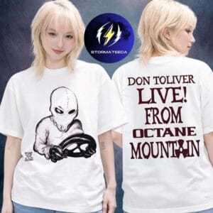 Don Toliver Octane Merch At Rolling Loud Festival 2026 Live From Octane Mountain Two Sided Unisex T-Shirt