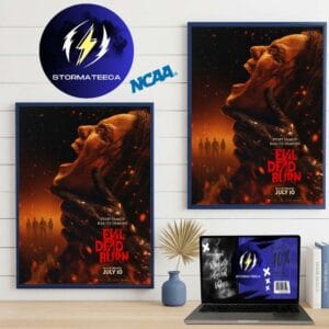 Evil Dead Burn Official Poster Only In Theatres July 10 2026 Every Family Has Its Demons Home Decor Poster Canvas