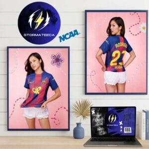 FC Barcelona x Olivia Rodrigo x Spotify Nike Logo The Kit The Colors The Dream Home Decor Poster Canvas