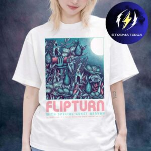 Flipturn With Special Guest Winyah Poster Show At The St Augustine Amphitheatre In St Augustine FL On September 25 2026 Unisex T-Shirt