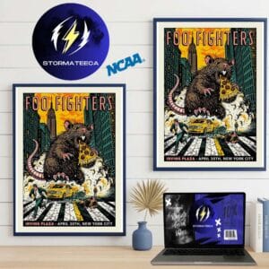 Foo Fighters At Irving Plaza In New York City On April 30 2026 Home Decor Poster Canvas