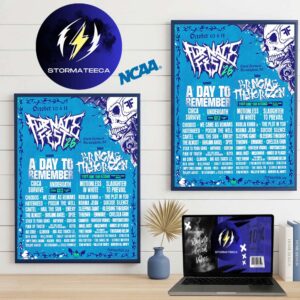 Furnace Fest 2026 At Sloss Furnaces In Birmingham AL On October 10 11 2026 Line Up Home Decor Poster Canvas