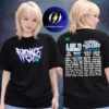 Grateful Dead Merch Tennessee United States Of Dead Charcoal Two Sided Unisex T-Shirt