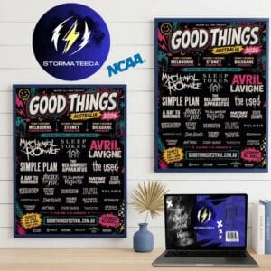 Good Things Festival Australia 2026 On December 2026 Line Up Home Decor Poster Canvas